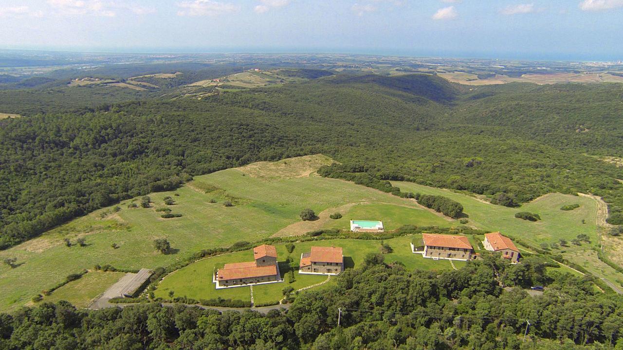 La Lepraia Estate Villa Castellina Marittima Buitenkant foto